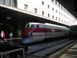 Eurostar am 23.10.2006 an Gleis 1.