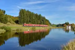 612 085 am 19.10.2013 bei Ruderatshofen.