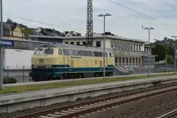 218 460-4 richtung Limburg unterwegs