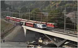 Der Pressezug mit Ge 4/4 III 649 
