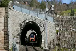 RABe 526 104 der SOB als PanoramaExpress PE 2024 von St.