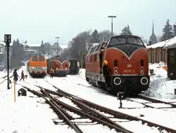Heute kaum zu glauben, dass in den 1980er Jahren bei guten Schneeverhältnisse bis zu sieben lange Sonderzüge (5 