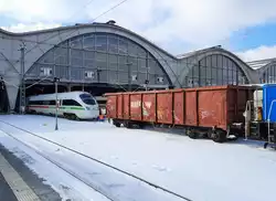 Kuppelversuch zwischen dem D-DB 31 80 5360 227-80 Eaos-x und dem DB 411 072 