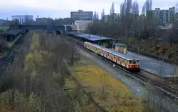Berlin-Gesundbrunnen im Dornröschenschlaf (mit S2 Lichtenrade - Frohnau, Oktober 1988).