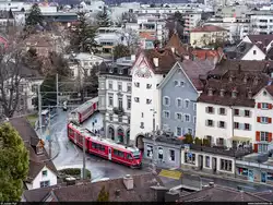 RhB ABe 4/12 3504 / Chur Obertor, 1.