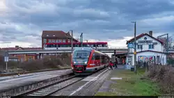 DB Regio 642 520 & EVAG Combino 654 / Erfurt Nord, 24.