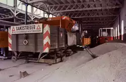Wiener Straßenbahn, unbekannter Betriebsbahnhof.