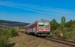 628 548 als R 10572 (Cluj Napoca - Oradea) bei Cuceu Sălaj 25.8.24