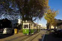Im Jahr 2025 pendelte die Garnitur 206 + 401B als 