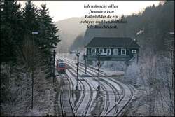 Frohe Weihnachten w�nsche ich allen freunden von Bahnbilder.de.