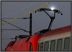 Mit diesem B�gelfeuer der 1116 027 verabschiede ich mich dieses Jahr und w�nsche allen viel G�ck und Gesundheit f�r 2008  30.12.2007