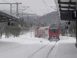 Regionalbahn nach Freiburg HBF f�hrt am 25.