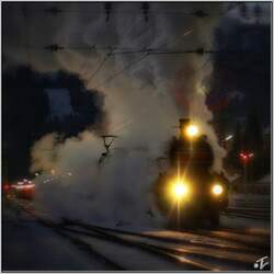 Eine imposante Ausfahrt gab es dann in M�rzzuschlag als die 310.23 mit Sdz 16800 wieder retour nach Wien fuhr.