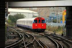 Die Bakerloo Line von London Underground ist das Einsatzgebiet des 1972 Tube Stocks.