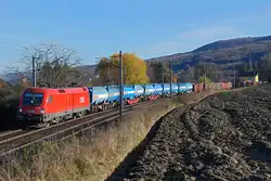 Am 19.11.2009 bef�rderte die 1116 133 den 