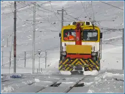Tm 2/2 98 in Ospizio Bernina (11.11.2009)