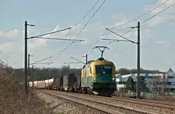 1047.501 bef�rderte am 01.04.2010 den Zug 56115 Richtung Wien.