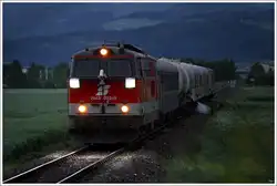 2143 022 + 2143 037 fahren mit dem Unkrautspritzzug SGAG 95067 von Zeltweg nach P�ls.