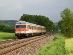 614-005 am 27.05.2010 als Umleiter RE bei Zeitlarn