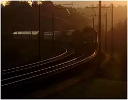 Ae 6/6 vor Mellingen - Heitersbergstrecke.