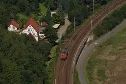 180 013-5 als Lz in K�nigstein (S�chsische Schweiz) am 20.08.10