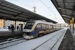 Ein Lint 41, der Nordwest Bahn am 25.12.12.10 in Osnabr�ck HBF.