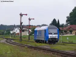 2016 909 der LTE bei der Durchfahrt in T��ling, 08.09.2010