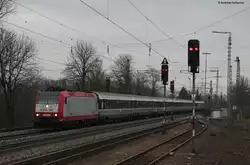 CFL 4005 mit dem  DPE(?)320 (Brig-Luxembourg) bei Efringen Kirchen 26.2.11 Gr��e an den Tf