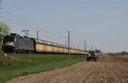 Altmann mit ES 64 U2 -005 am 20.04.2011 in K�fering.