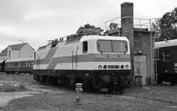243 001 wurde am 31.07.11 im Bw Weimar pr�sentiert.