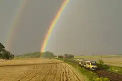 ein ODEG Desastro nach Bischofswerda bei Bautzen am 09.08.2011