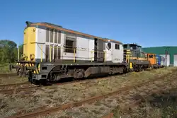 SNCF BB 662454 (EX 2452 der NS) am 16.10.11 in Raeren abgestellt
