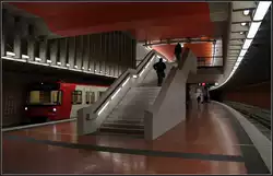 Mehr Farbe -     Farbenfroher als die Station 