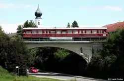 CLB Chiemgauer Lokalbahn VT 103 als P 141 nach Obing, KBS 12951 Lokalbahn Bad Endorf - Obing am See 