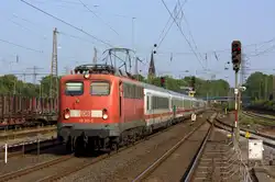 Die 115 261-0 am 19.08.2012 in M�lheim (Ruhr) Styrum.