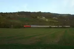 IC 134 mit der Zuglok 181 211 