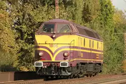 Gl�ckstreffer! 1806 der Power Rail GmbH als LZ auf dem Weg nach Hannover.