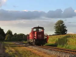 D22 w�hrend rangierarbeiten in Esche am 18-9-2012.