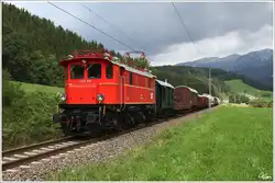 1245.518 f�hrt mit dem �GEG Fotozug SGAG 17243 von Nettingsdorf nach Spital am Pyhrn.