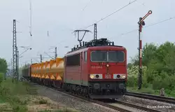 155 006-0 passiert am 07.05.13 mit einem 