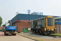 UNSERE LOKOMOTIVE (!!!) auf seine Endpunkt Drachten am 20-6-2013.