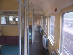 Innenraum eines Bimz Wagens
