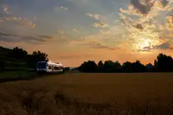 Sonnenaufgang.