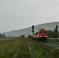 Die 155 265-2 auf denn Weg nach W�rzburg am 18.09.13.