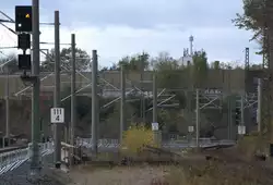 Impressionen am km 111.2  zwischen Dresden Trachau und Radebeul Ost.