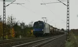 183 500 mit einen kurzen Kesselzug Richtung Gem�nden am 24.10.13.