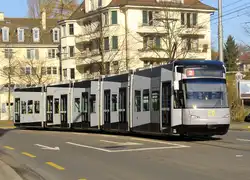 VBZ Cobra Be 5/6  3051 Das ZHdK-Tram ist eine Initiative der Zürcher Hochschule der Künste (ZHdK).