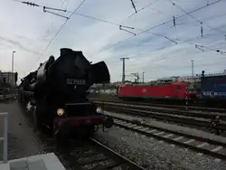52 8168-8 BEM (Bayerisches Eisenbahnmuseum) mit Sonderzug 