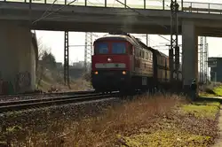Am Sonntag den 8.3.2015 warteten Dennis Fiedler und ich auf einen Trafotransport, der nicht kam....dafür kam die 232 592-6 mit einem Kalkzug aus Rohdenhaus im 