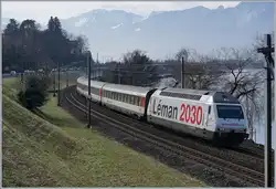 Zu meiner Freude kam dann auch noch die Re 460 075-5  